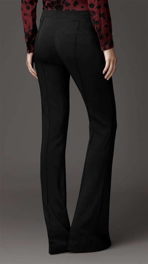 burberry slim fit pants|burberry trousers for women.